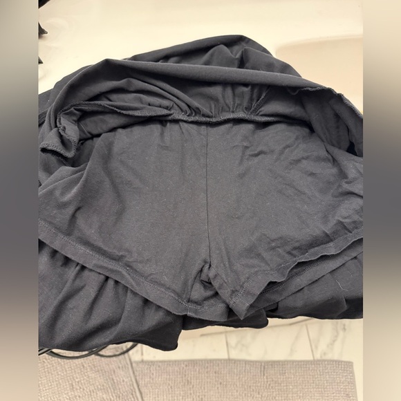 Lands' End Black Girls Tiered Skort Size Large - Picture 6 of 6